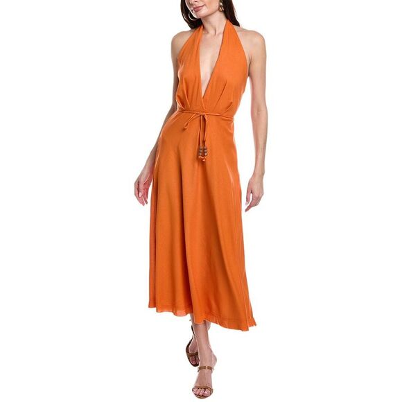 Rouge Pink Halter Suit Set